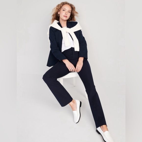 NWT! In the Navy Notched-Collar Pixie Blazer - Multiple Sizes 💙 - Picture 2 of 12